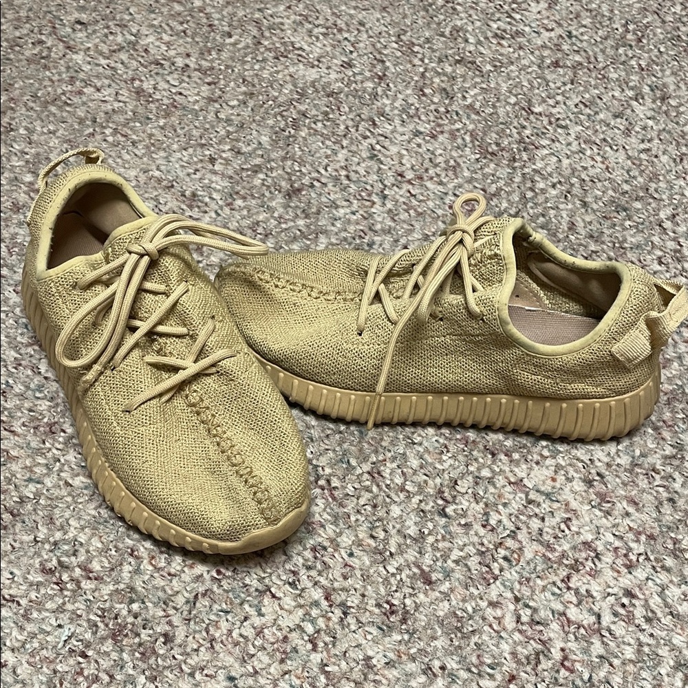 Adidas Yeezy boost 350 Tan Knit Sneakers